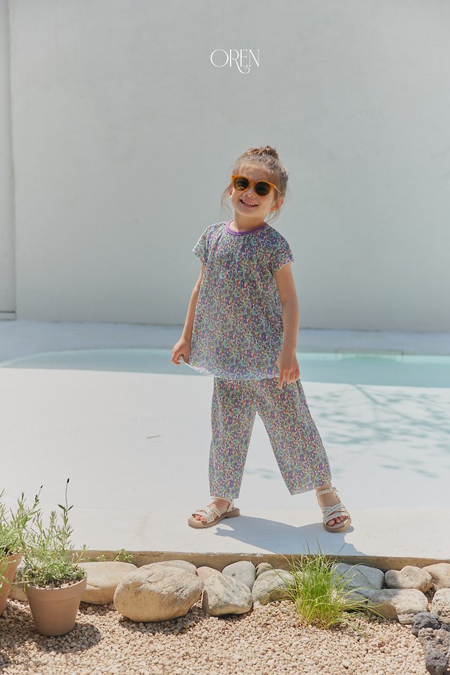 Oren - Korean Children Fashion - #littlefashionista - Rosier Pleated Set - 11
