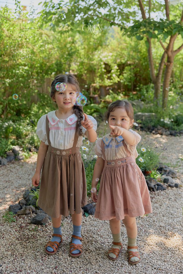 Oren - Korean Children Fashion - #littlefashionista - Brisa Jumper Skirt - 6