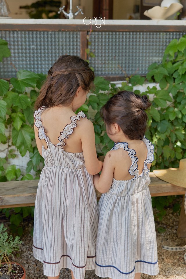 Oren - Korean Children Fashion - #Kfashion4kids - Casa Stripe One-piece - 4
