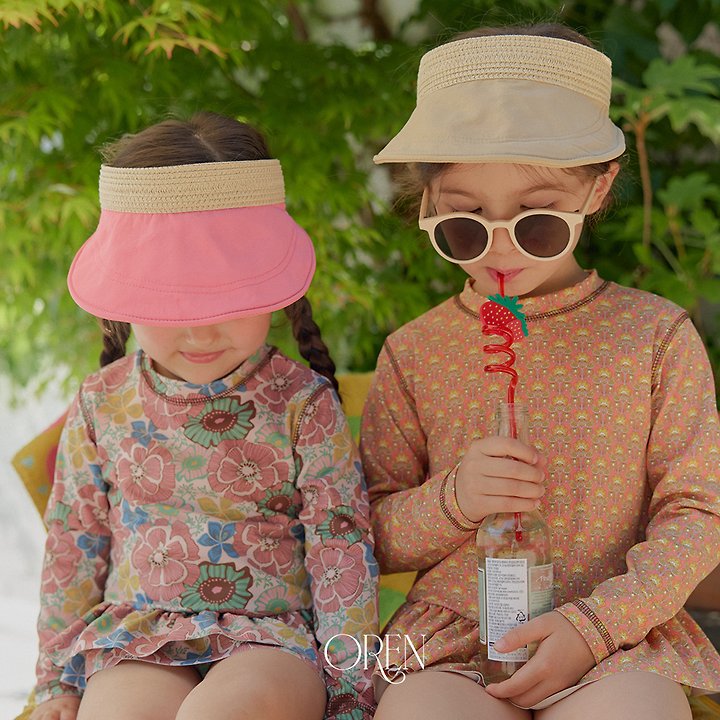 Oren - Korean Children Fashion - #magicofchildhood - Solea Soft-Brim Sun Cap - 2