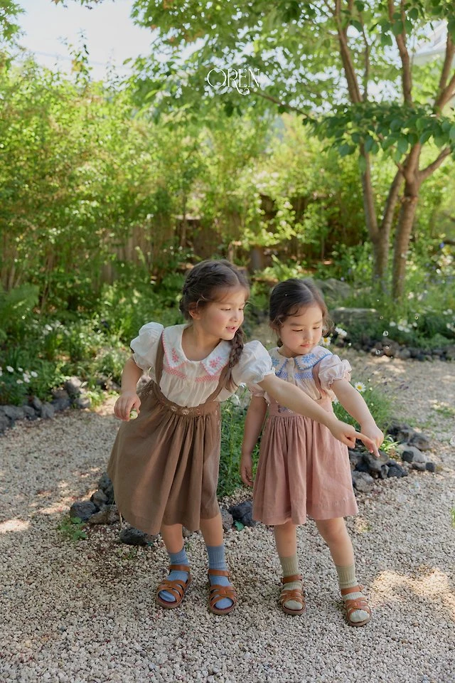 Oren - Korean Children Fashion - #magicofchildhood - Brisa Jumper Skirt - 7