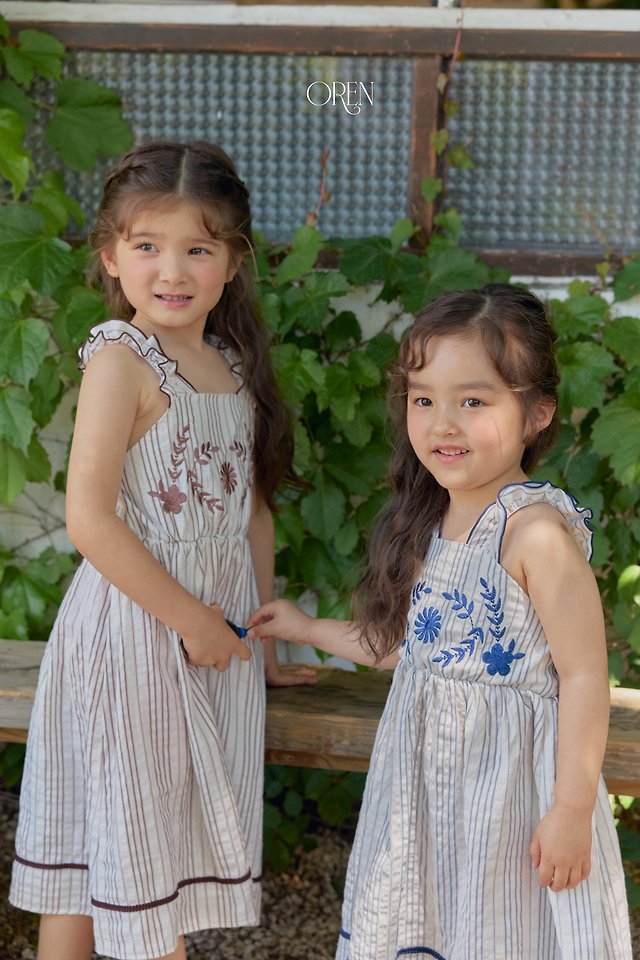 Oren - Korean Children Fashion - #magicofchildhood - Casa Stripe One-piece - 5