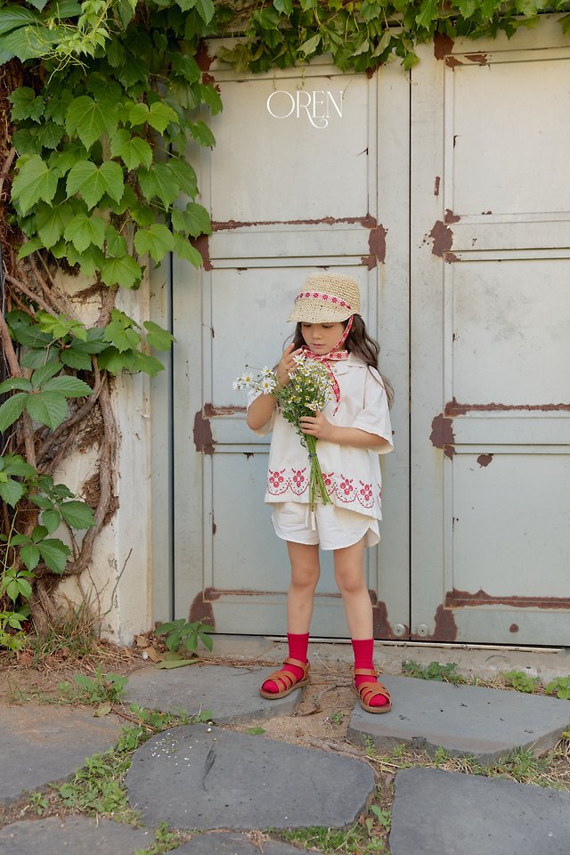 Oren - Korean Children Fashion - #littlefashionista - Rosier Garden Pants - 4