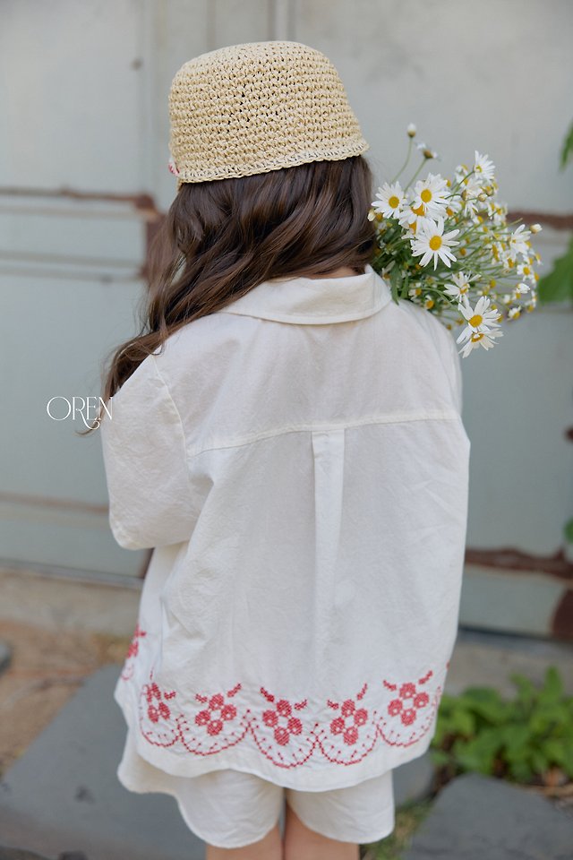 Oren - Korean Children Fashion - #minifashionista - Rosier Raffia Strap Ball Cap - 7