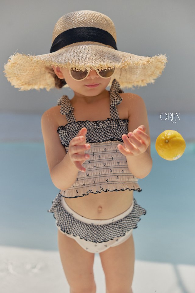 Oren - Korean Children Fashion - #minifashionista - Serenne Raffia Sun Hat - 6