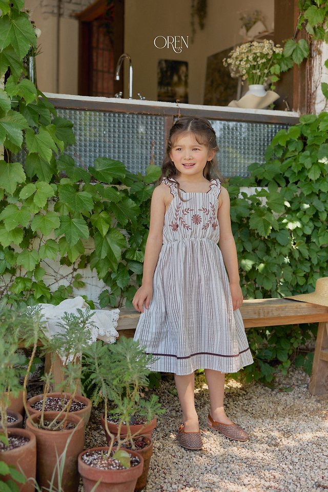 Oren - Korean Children Fashion - #minifashionista - Casa Stripe One-piece - 6