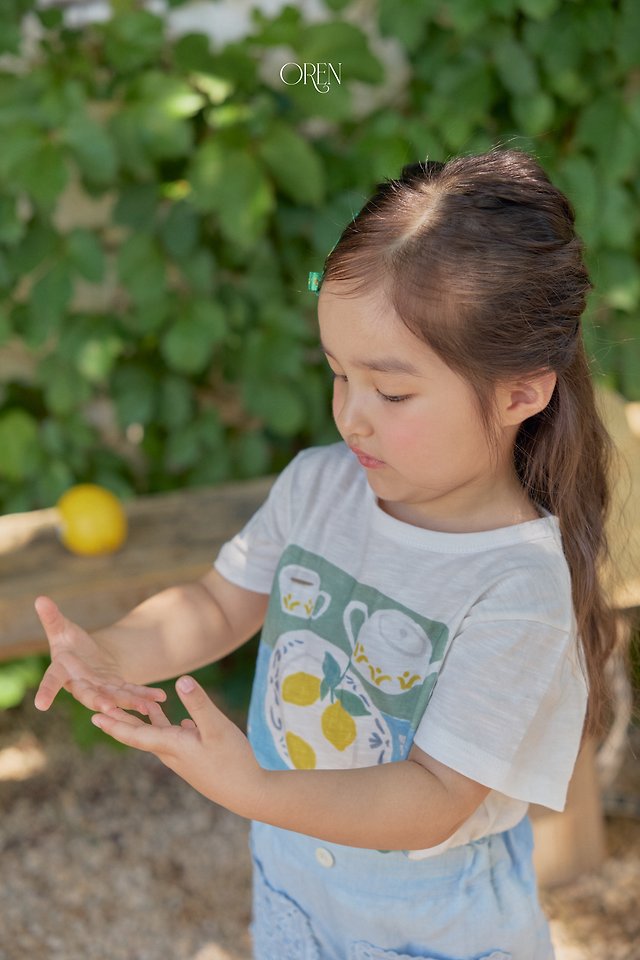 Oren - Korean Children Fashion - #magicofchildhood - Maison Lemon Tee - 4