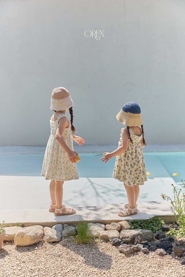 Oren - Korean Children Fashion - #prettylittlegirls - Casa Two-Tone Raffia Bucket Hat - 9
