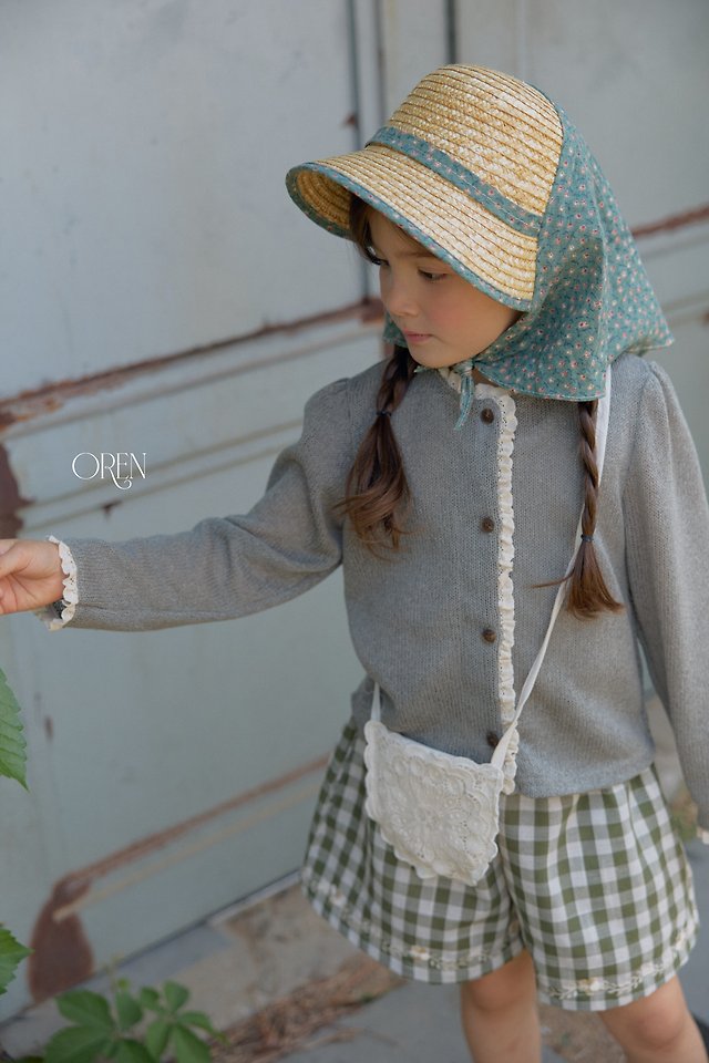 Oren - Korean Children Fashion - #prettylittlegirls - Soleil Scarf Straw Hat - 5