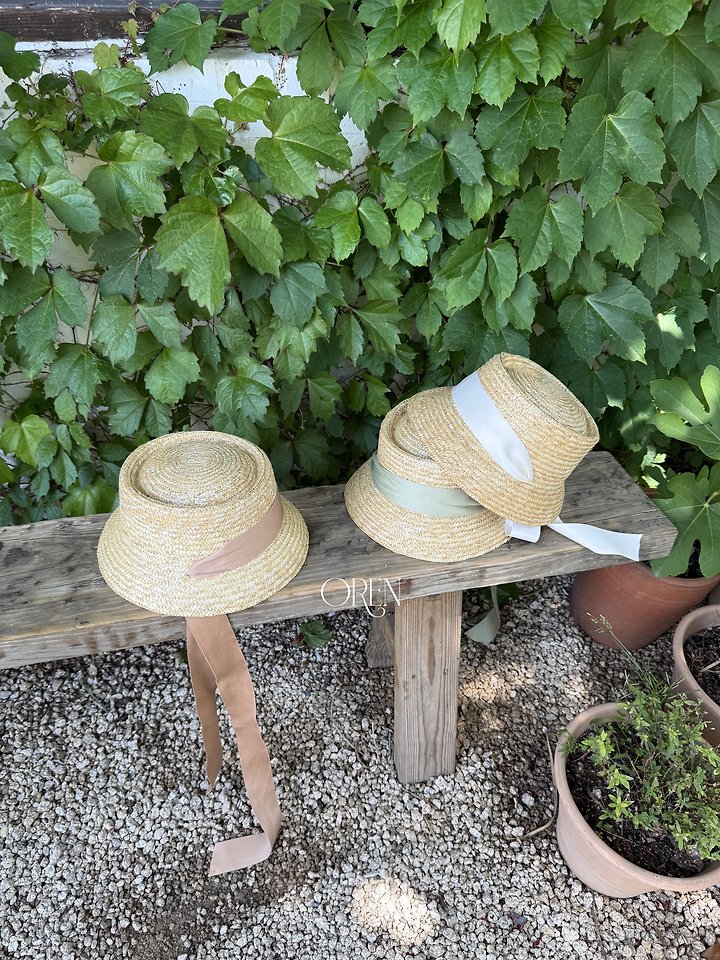 Oren - Korean Children Fashion - #prettylittlegirls - Chouette Ribbon Straw Hat - 3