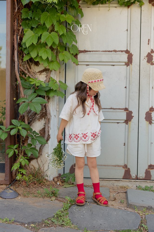 Oren - Korean Children Fashion - #prettylittlegirls - Rosier Garden Pants - 6