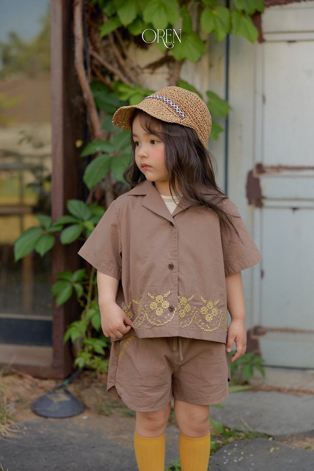 Oren - Korean Children Fashion - #stylishchildhood - Rosier Garden Shirt - 8
