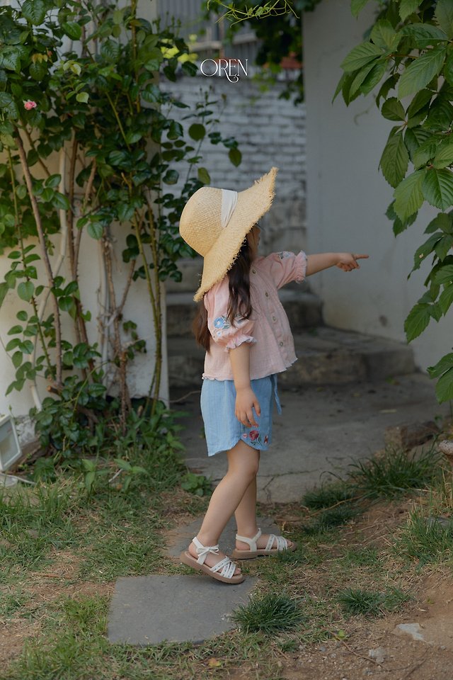 Oren - Korean Children Fashion - #todddlerfashion - Serenne Raffia Sun Hat - 8
