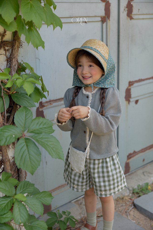 Oren - Korean Children Fashion - #todddlerfashion - Soleil Scarf Straw Hat - 6
