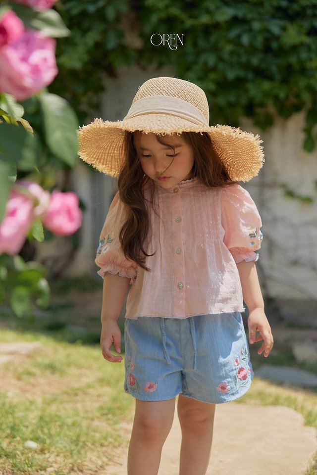 Oren - Korean Children Fashion - #toddlerclothing - Serenne Raffia Sun Hat - 9