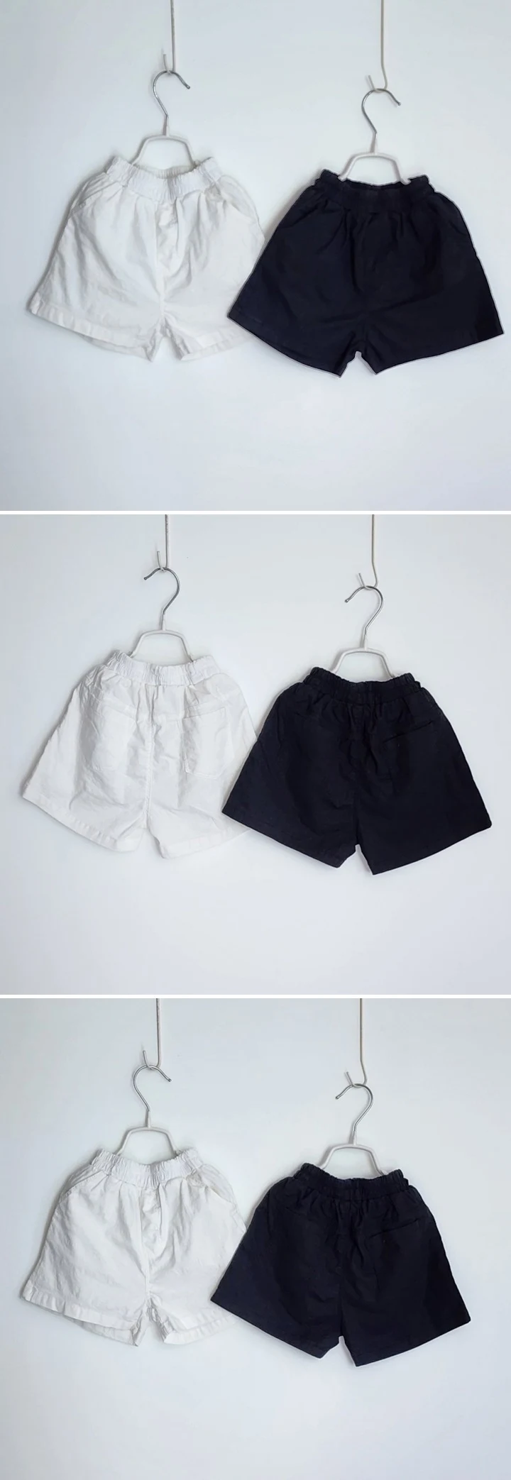 Ossi'i - Korean Children Fashion - #Kfashion4kids - Cotton Linen Span Shorts