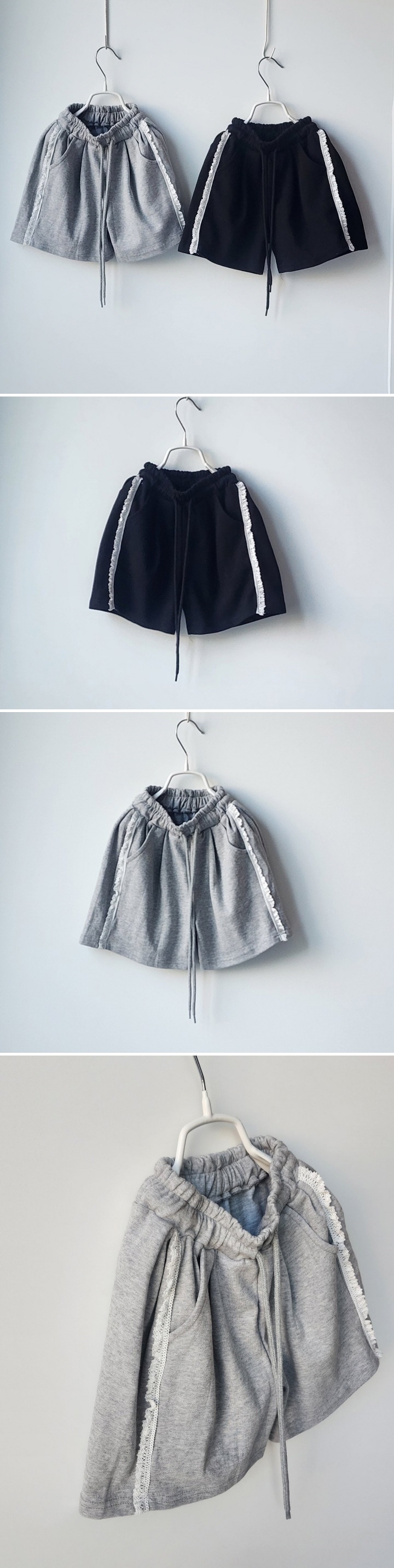 Ossi'i - Korean Children Fashion - #littlefashionista - Lace Shorts