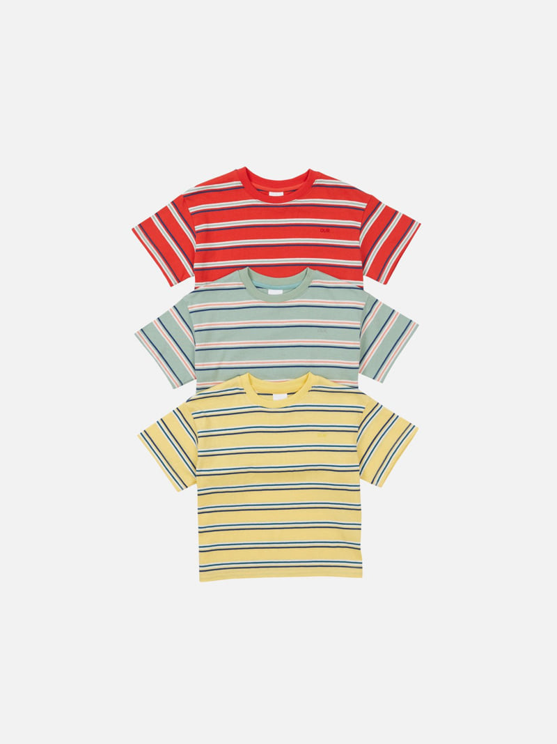 Our - Korean Children Fashion - #discoveringself - Ade Stripe Tee - 3