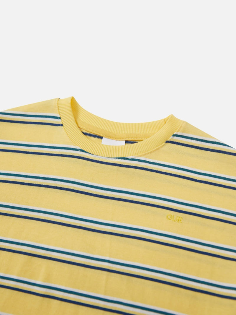 Our - Korean Children Fashion - #discoveringself - Ade Stripe Tee - 4