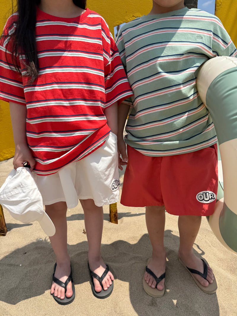 Our - Korean Children Fashion - #littlefashionista - Ade Stripe Tee - 9