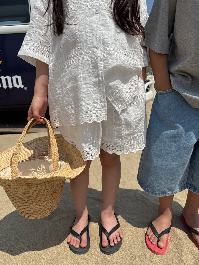 Our - Korean Children Fashion - #minifashionista - Mansion Half Pants - 10