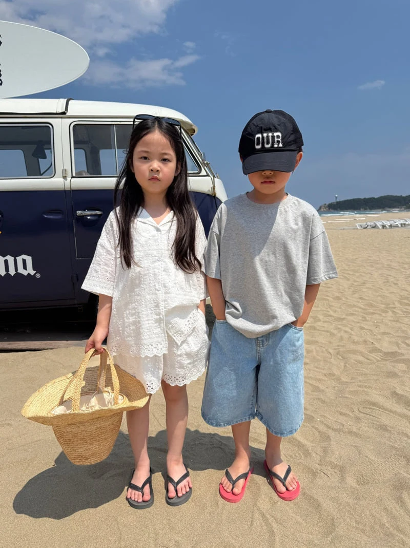 Our - Korean Children Fashion - #minifashionista - Mansion Punching Shirt - 9