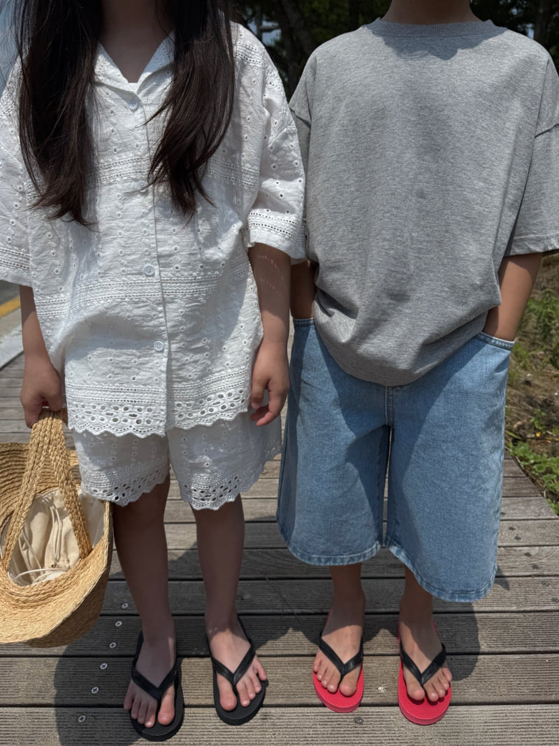 Our - Korean Children Fashion - #prettylittlegirls - Mansion Punching Shirt - 10