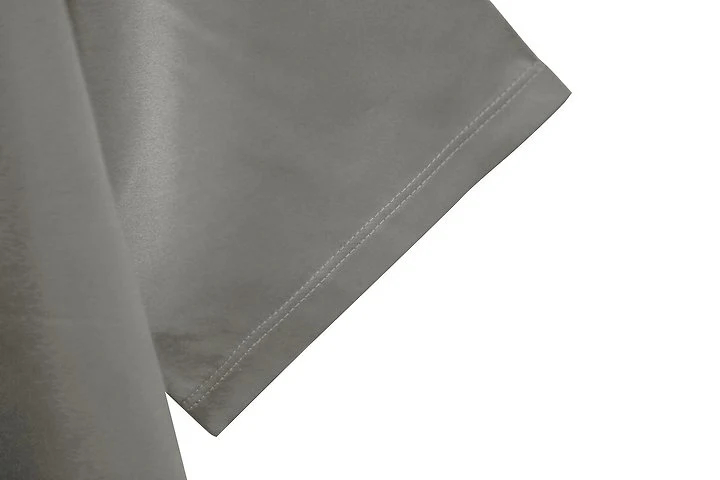 Paper Moon - Korean Women Fashion - #momslook - Classic Silky Satin Short-Sleeve Top - 9