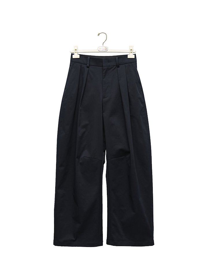 Paper Moon - Korean Women Fashion - #momslook - Curved Volume Wide Chino Pants - 7