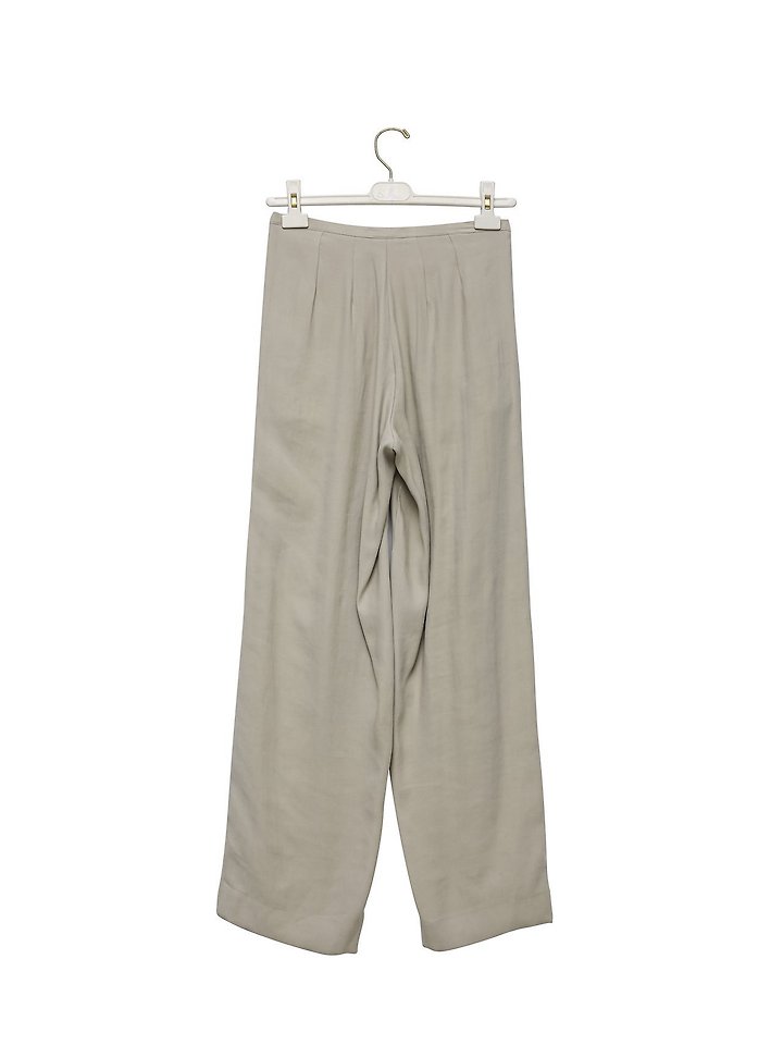 Paper Moon - Korean Women Fashion - #momslook - Bamboo Pleated Pintuck Wide Trousers - 6