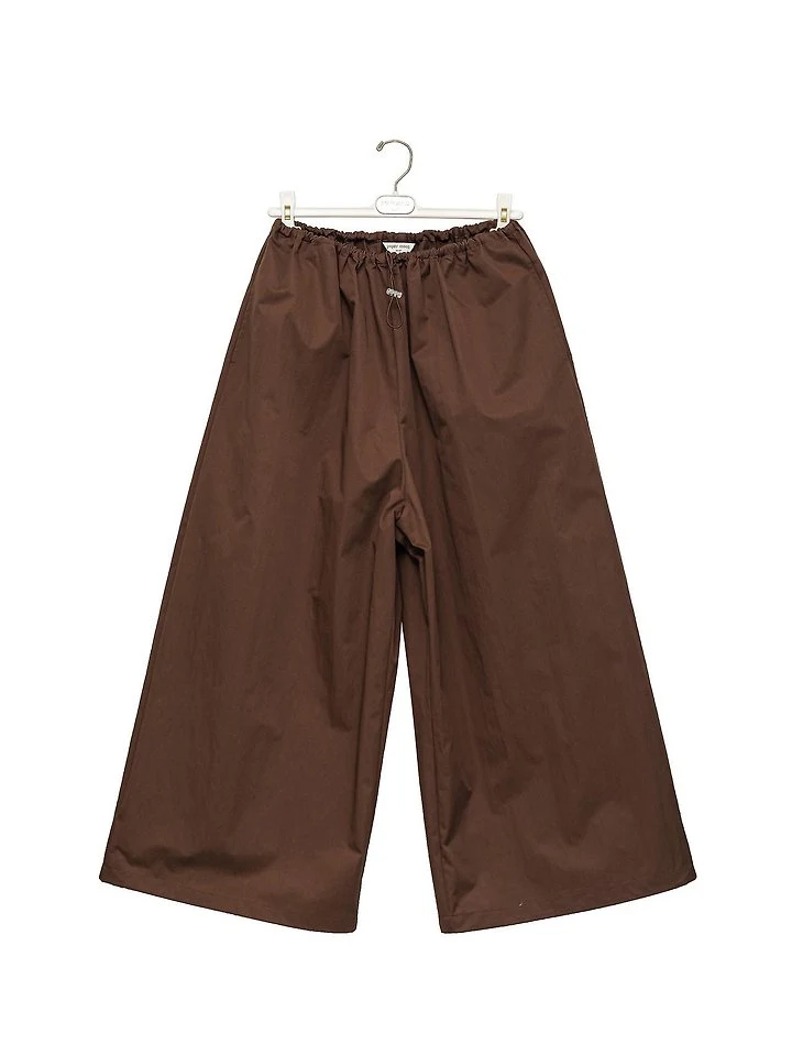 Paper Moon - Korean Women Fashion - #momslook - Cotton Balloon Wide Trousers - 7