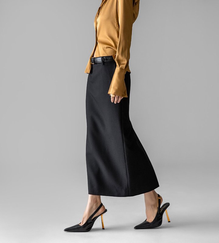 Paper Moon - Korean Women Fashion - #momslook - Classic Buckle Belt - 5