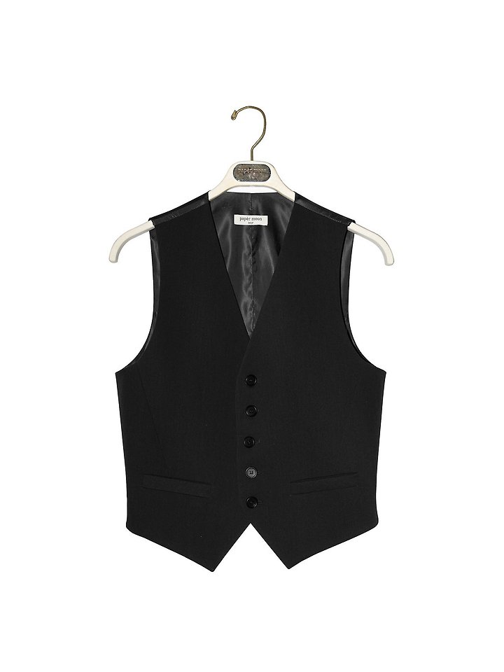 Paper Moon - Korean Women Fashion - #momslook - Five-Button Tailored Suit Vest - 3