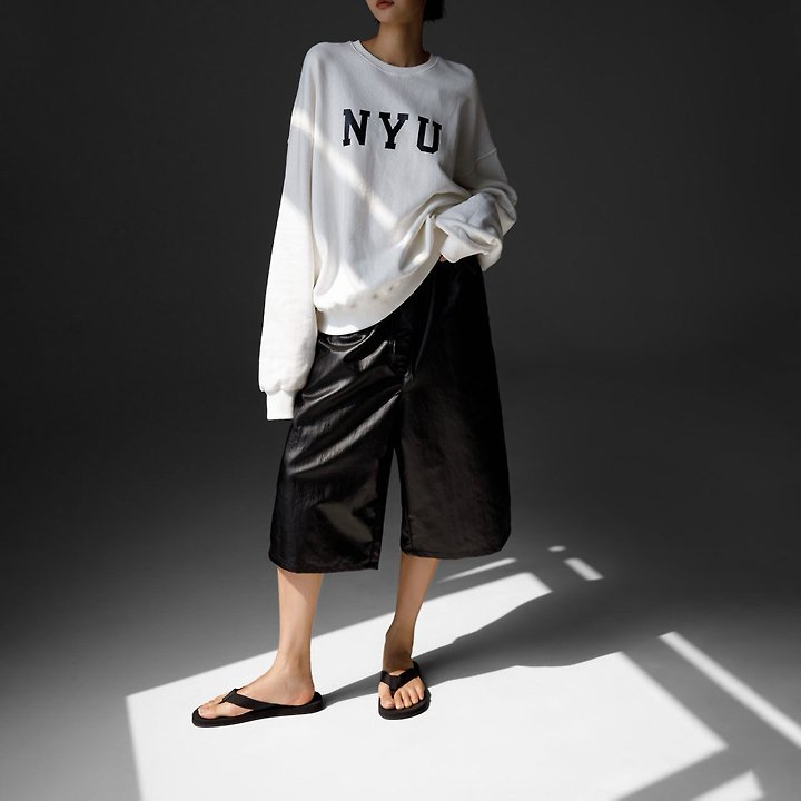 Paper Moon - Korean Women Fashion - #momslook - Tech Bermuda Shorts - 3