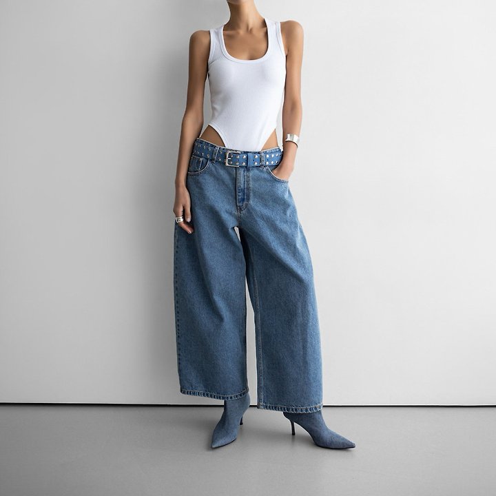 Paper Moon - Korean Women Fashion - #momslook - Essential Ribbed Sleeveless Bodysuit - 2