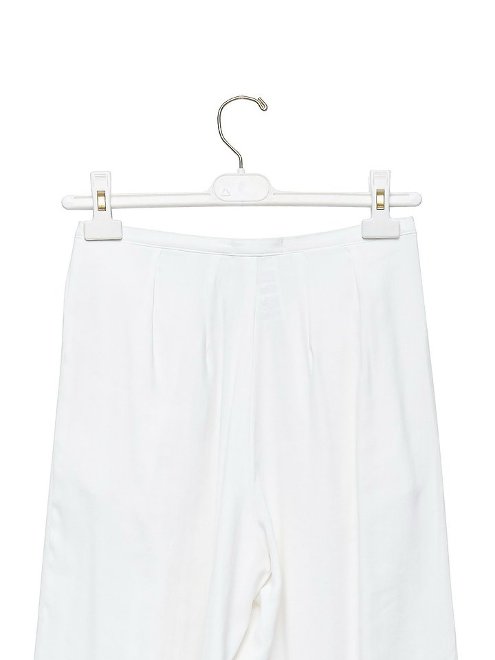 Paper Moon - Korean Women Fashion - #momslook - Bamboo Pleated Pintuck Wide-Leg Trousers - 12