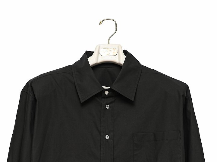 Paper Moon - Korean Women Fashion - #momslook - Maxi Oversized Padded-Shoulder Cotton Button-Down Shirt - 9