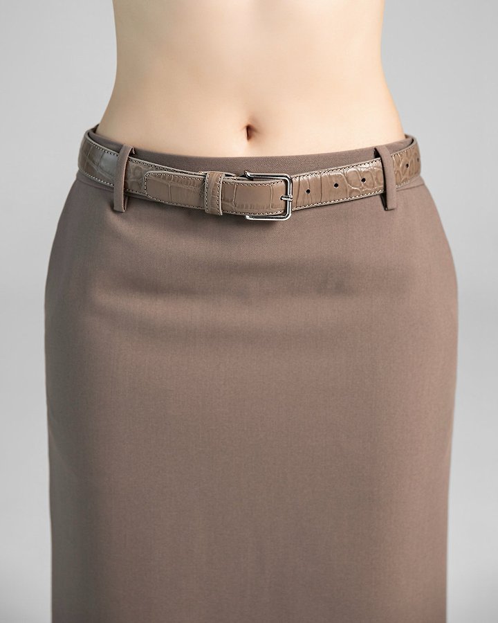 Paper Moon - Korean Women Fashion - #momslook - Classic Buckle Belt - 2