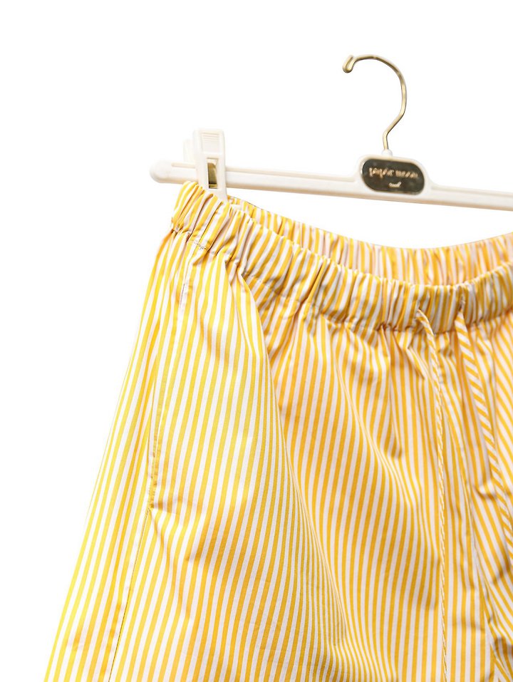 Paper Moon - Korean Women Fashion - #momslook - Lounge Stripe Bermuda Shorts - 9