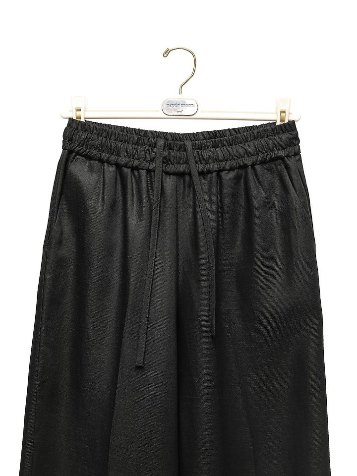 Paper Moon - Korean Women Fashion - #momslook - Linen Drawstring Trousers - 10