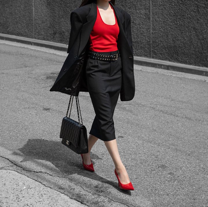 Paper Moon - Korean Women Fashion - #thelittlethings - Half-Sleeve Summer Wool Blazer - 4