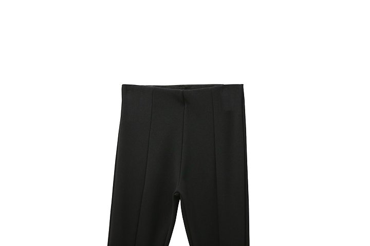 Paper Moon - Korean Women Fashion - #restrostyle - Ribbed Side-Slit Leggings - 8