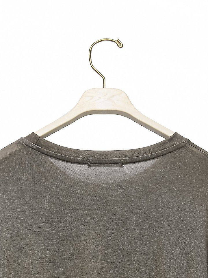 Paper Moon - Korean Women Fashion - #romanticstyle - Classic Oversized Soft Modal Long-Sleeve Tee - 10