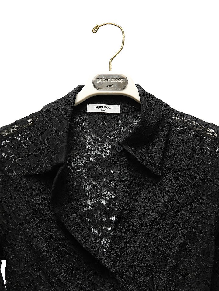 Paper Moon - Korean Women Fashion - #romanticstyle - Slim Lace Bodysuit - 7