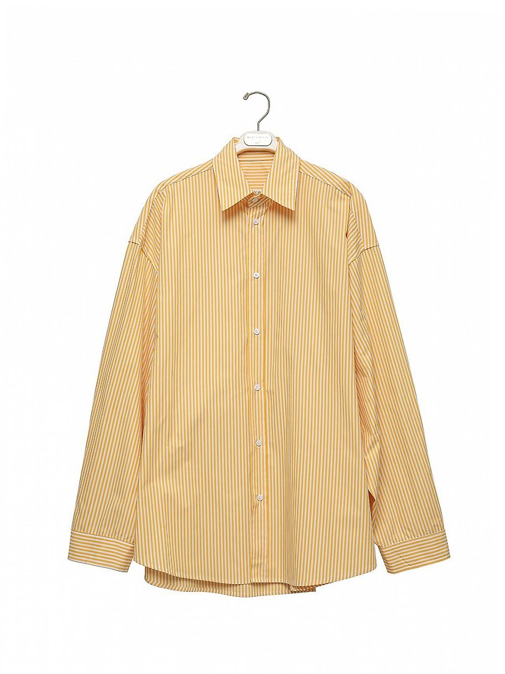 Paper Moon - Korean Women Fashion - #romanticstyle - Lounge Stripe Button-Down Shirt - 6