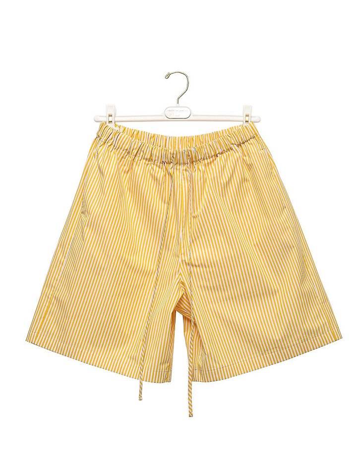 Paper Moon - Korean Women Fashion - #romanticstyle - Lounge Stripe Bermuda Shorts - 5