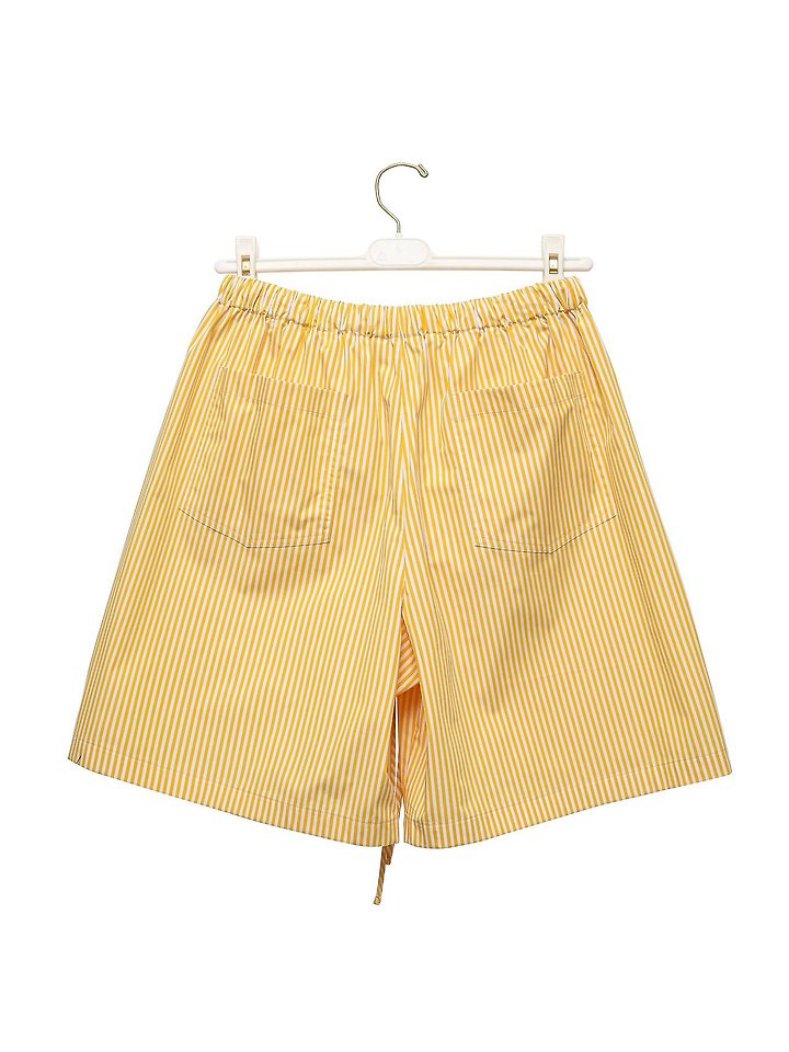 Paper Moon - Korean Women Fashion - #shopsmall - Lounge Stripe Bermuda Shorts - 6