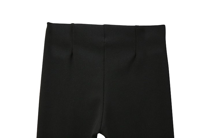 Paper Moon - Korean Women Fashion - #thatsdarling - Ribbed Side-Slit Leggings - 11