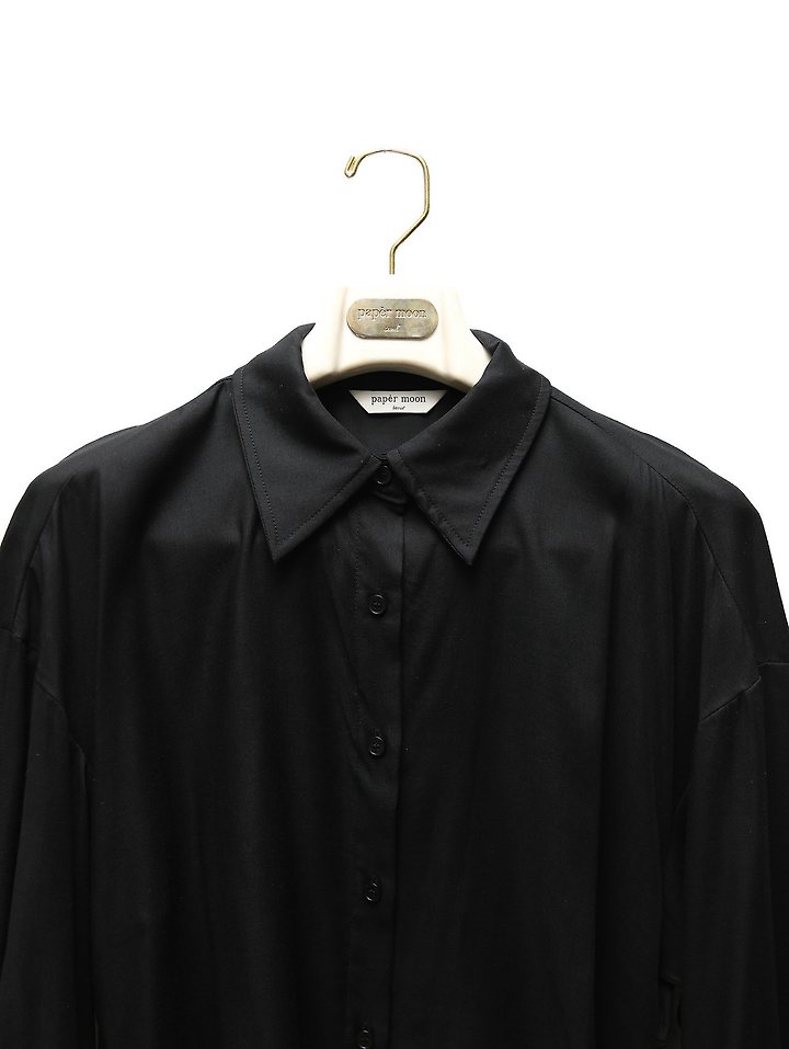 Paper Moon - Korean Women Fashion - #thatsdarling - Back Cut-Out Knot Shirt - 9