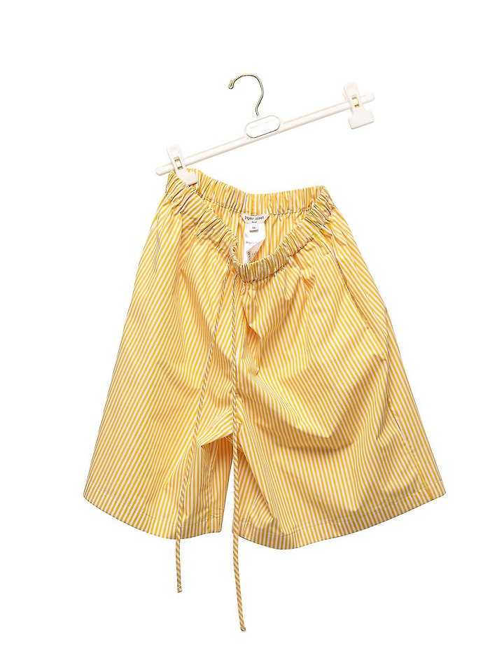 Paper Moon - Korean Women Fashion - #thatsdarling - Lounge Stripe Bermuda Shorts - 7